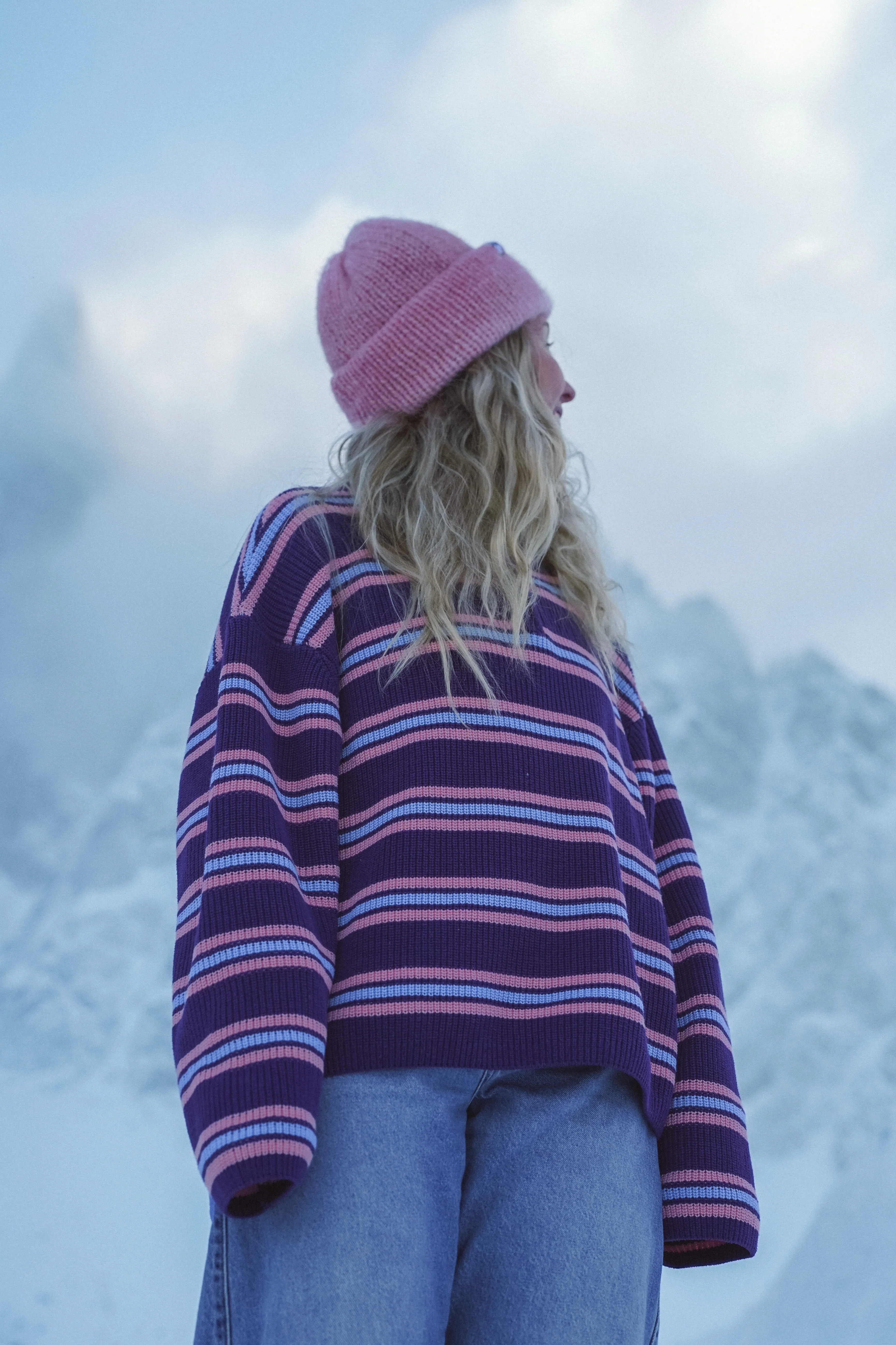 Arctic Dawn Half Zip Sweater (B2B)