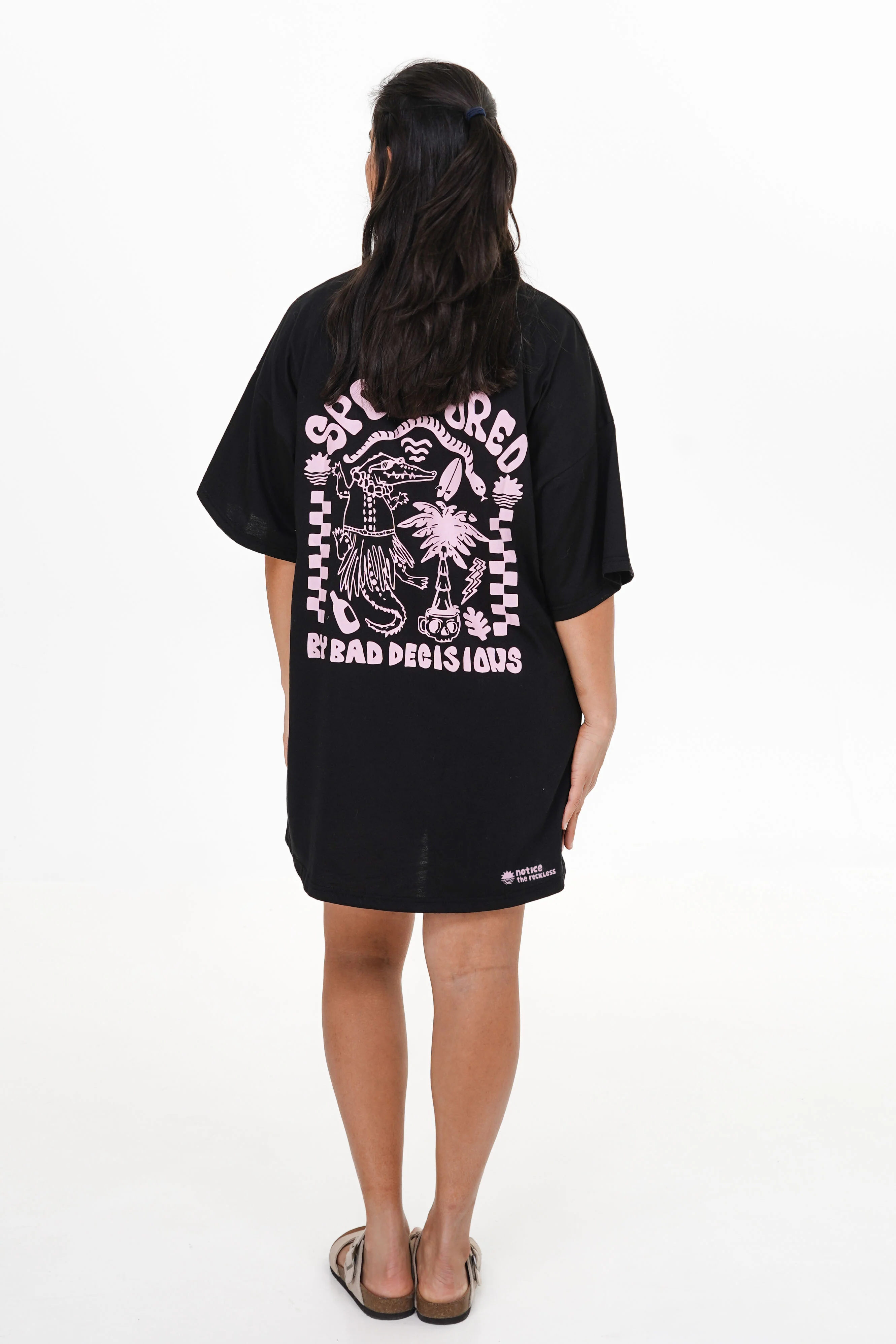Bad Decision Tee Dress - Image 5