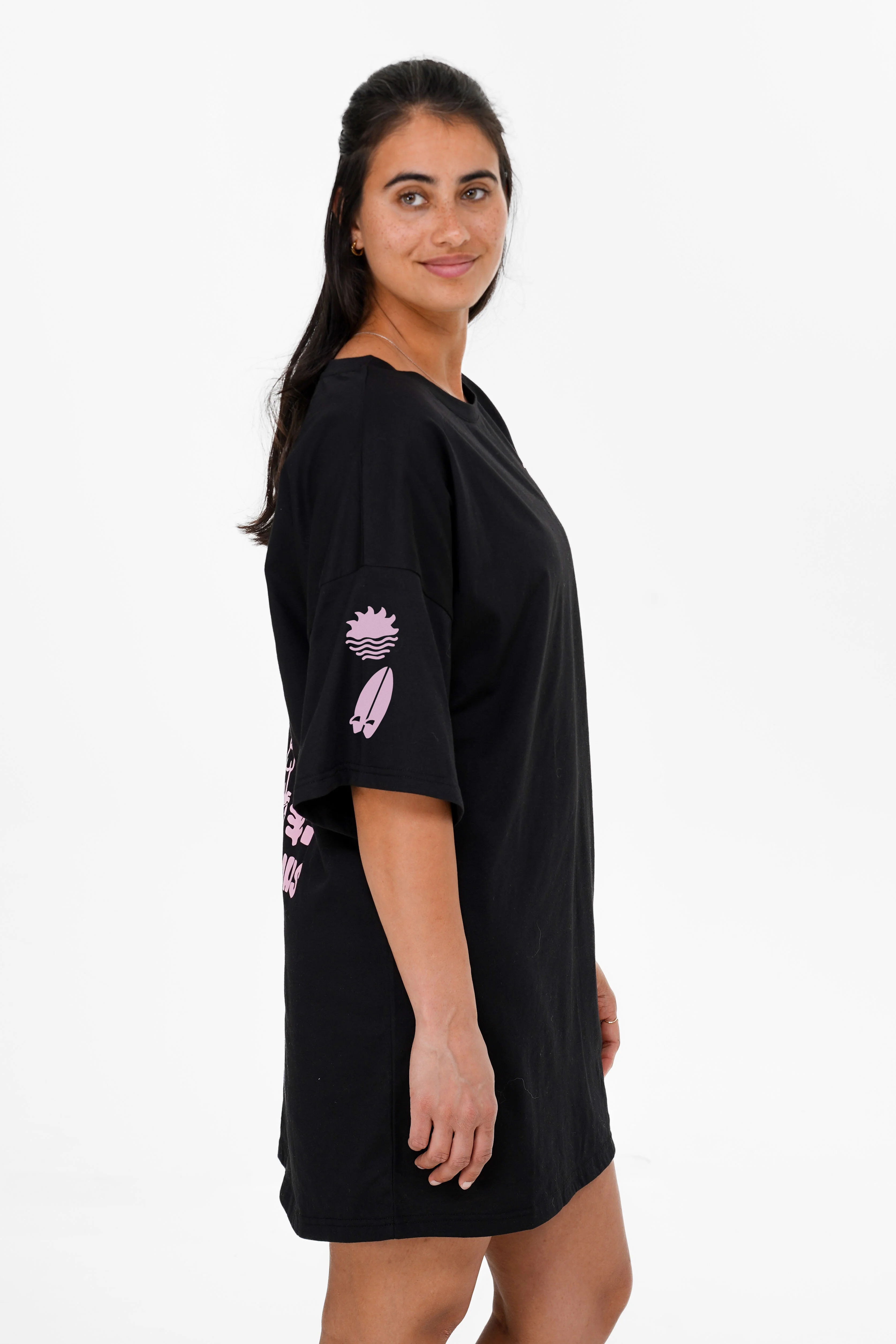 Bad Decision Tee Dress - Image 6