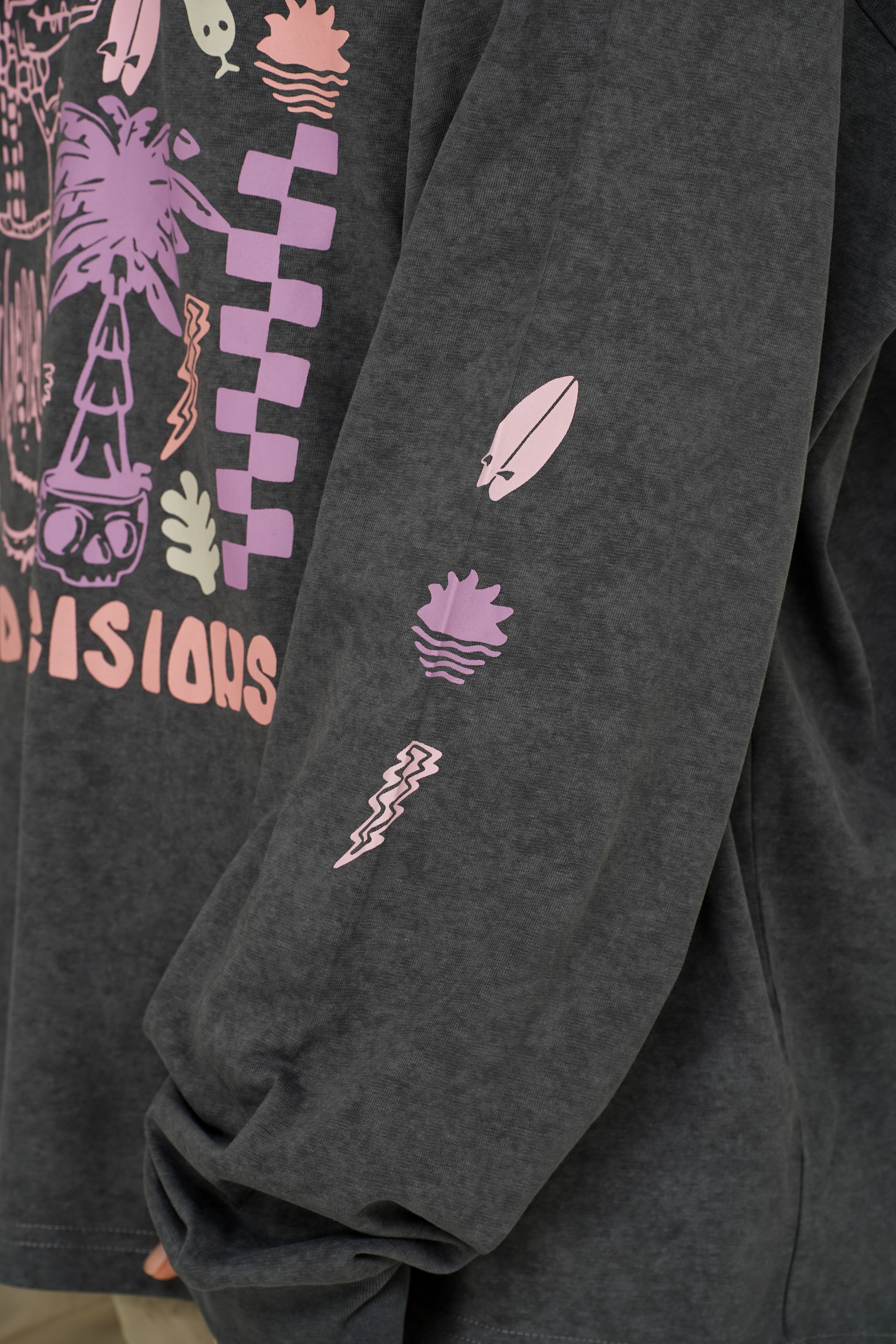 Bad Decisions Oversized Long Sleeve - Image 4