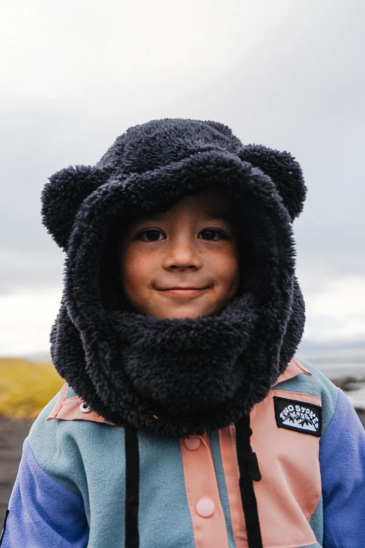 Black Bear Kids Rider Hood - Image 3