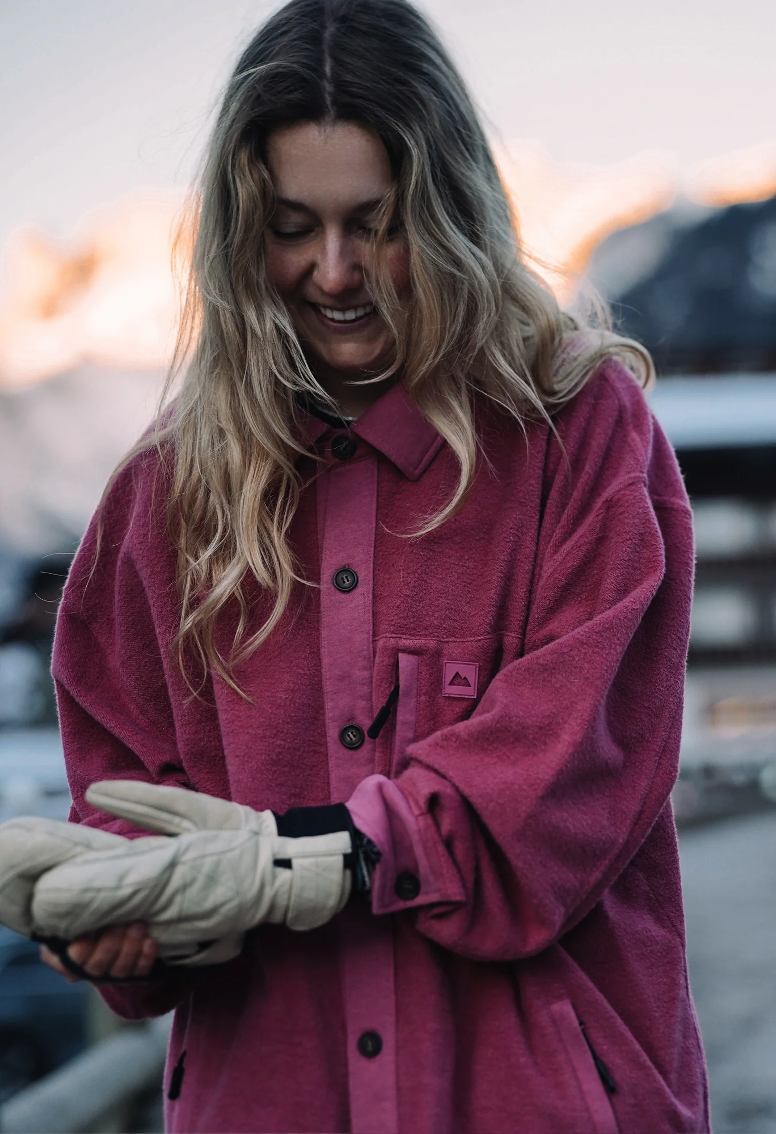 Burgundy Shacket - Image 3