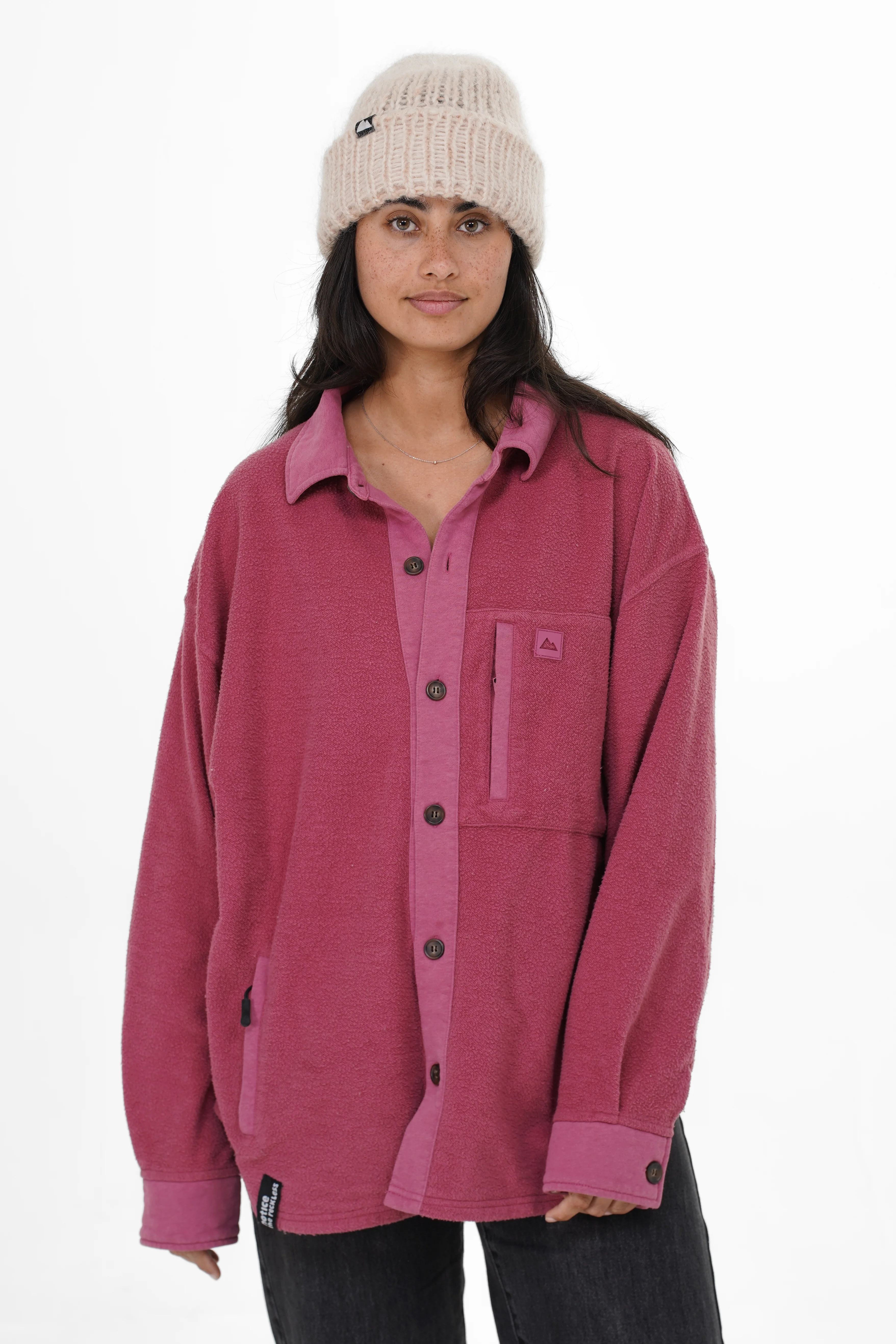 Burgundy Shacket - Image 4