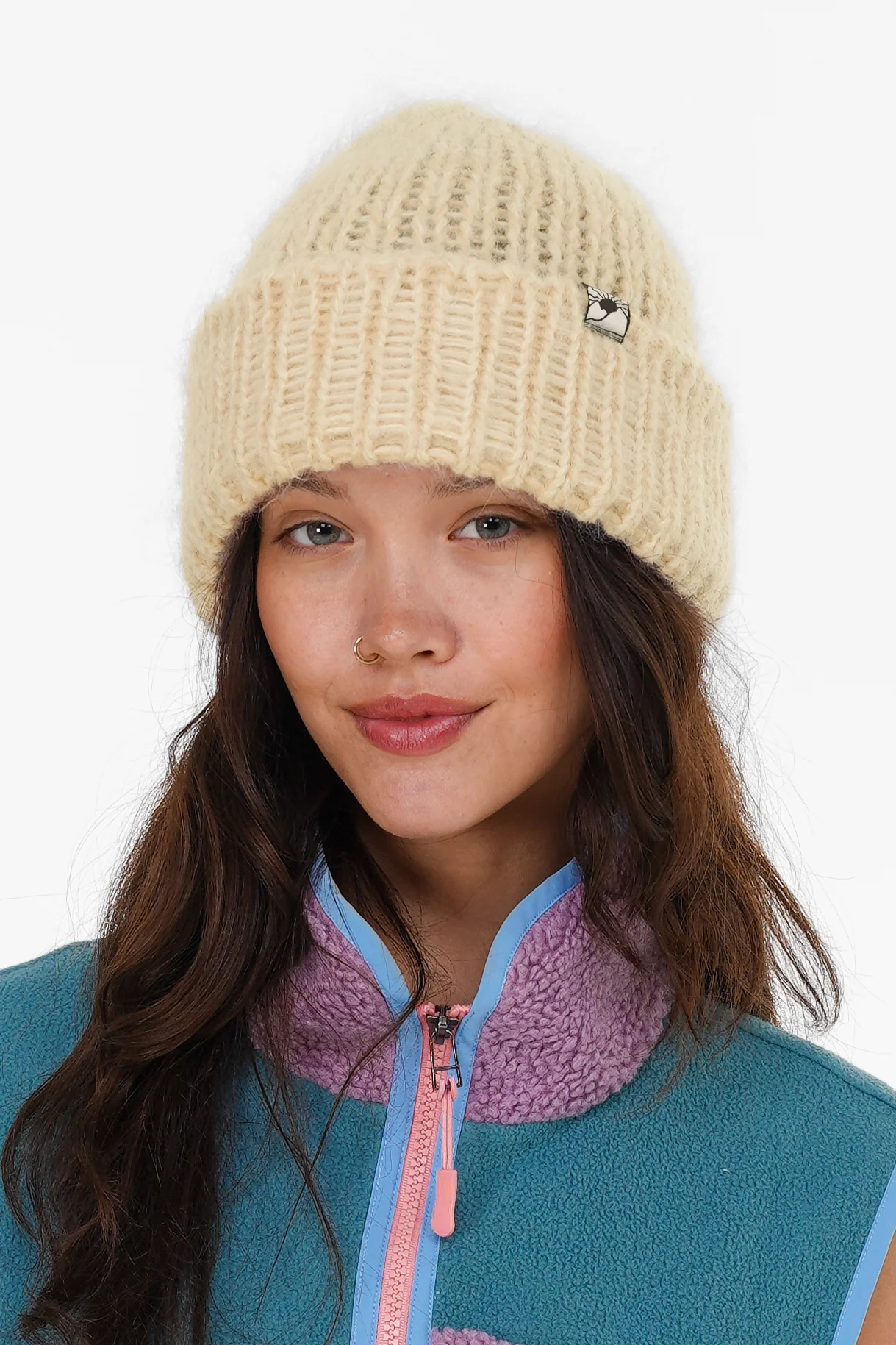 Butter Yellow Mohair Beanie (B2B)