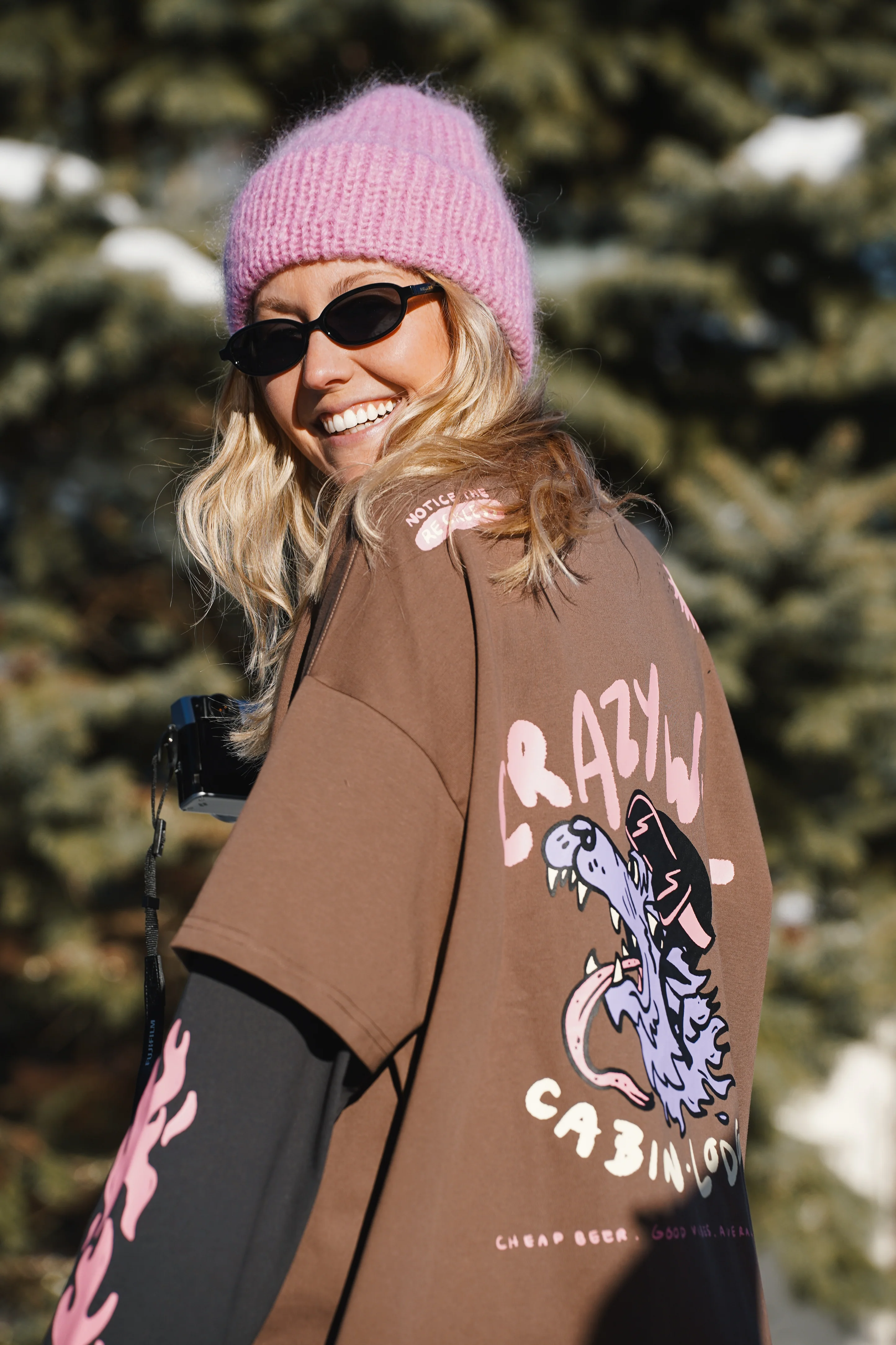 Crazy Wolf Layered Long Sleeve - Image 4