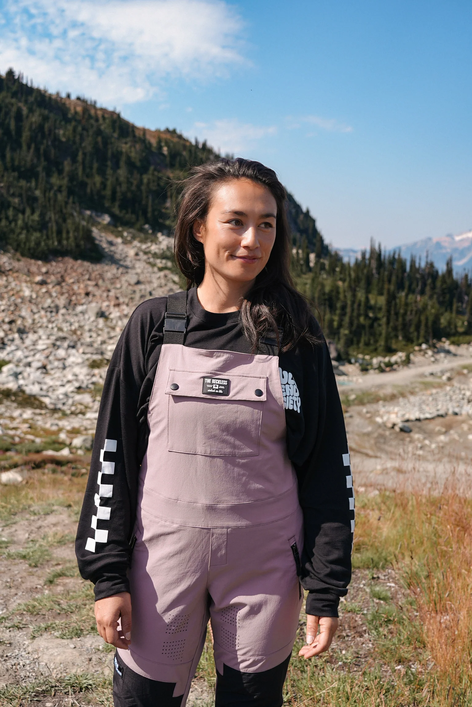 Dusty Pink MTB Bib - Image 3