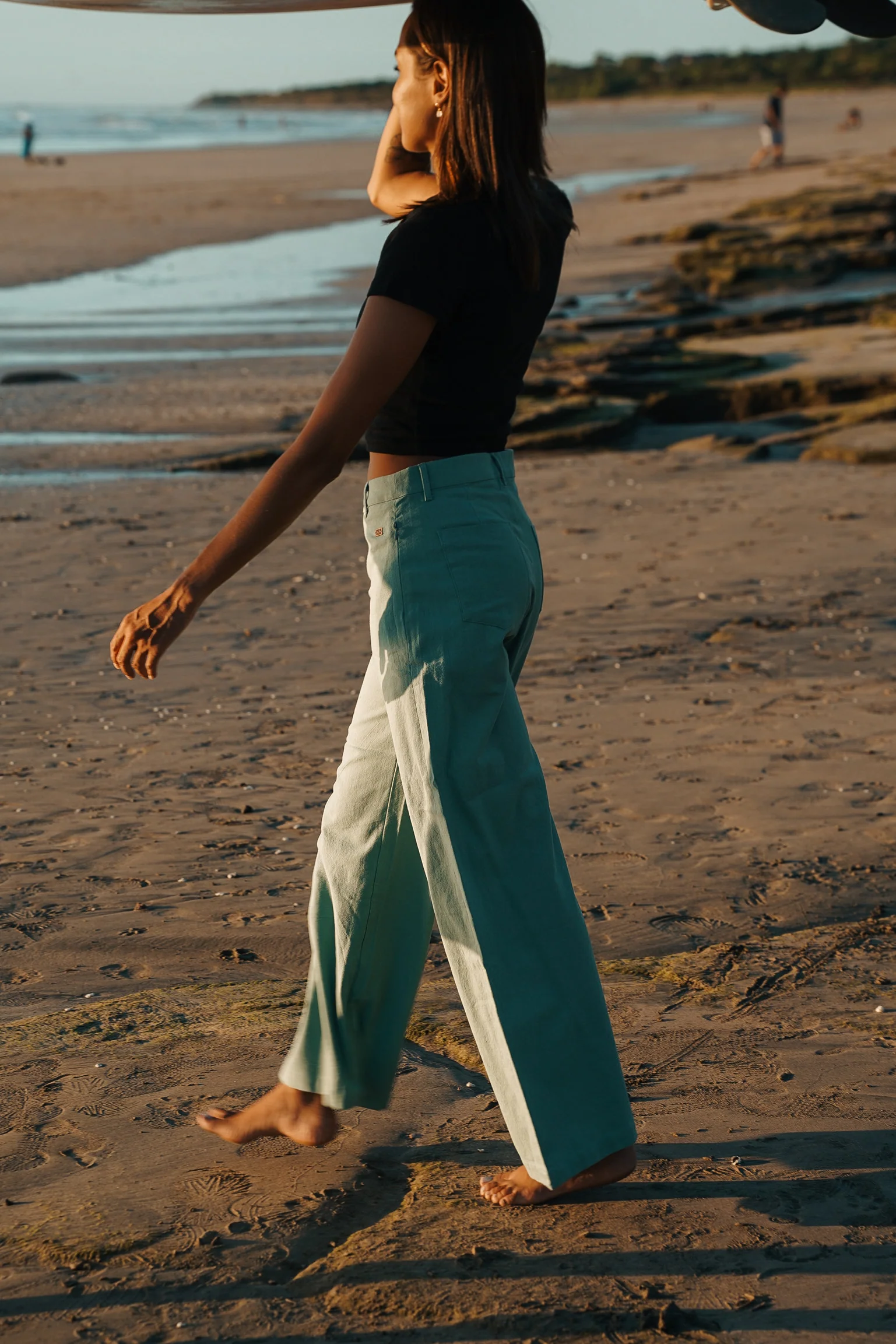Evergreen Beach Pants