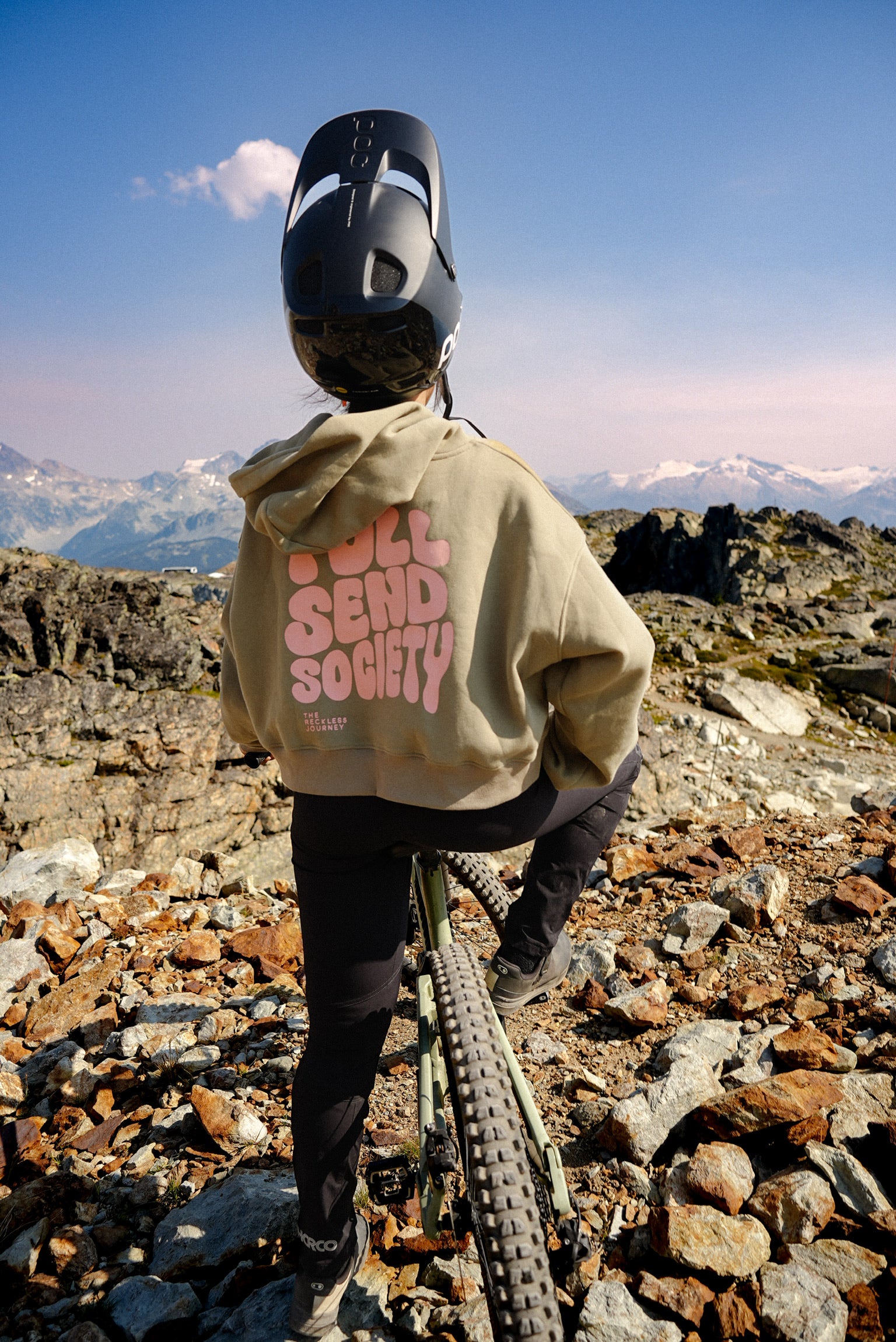 Full Send Cropped Hoodie