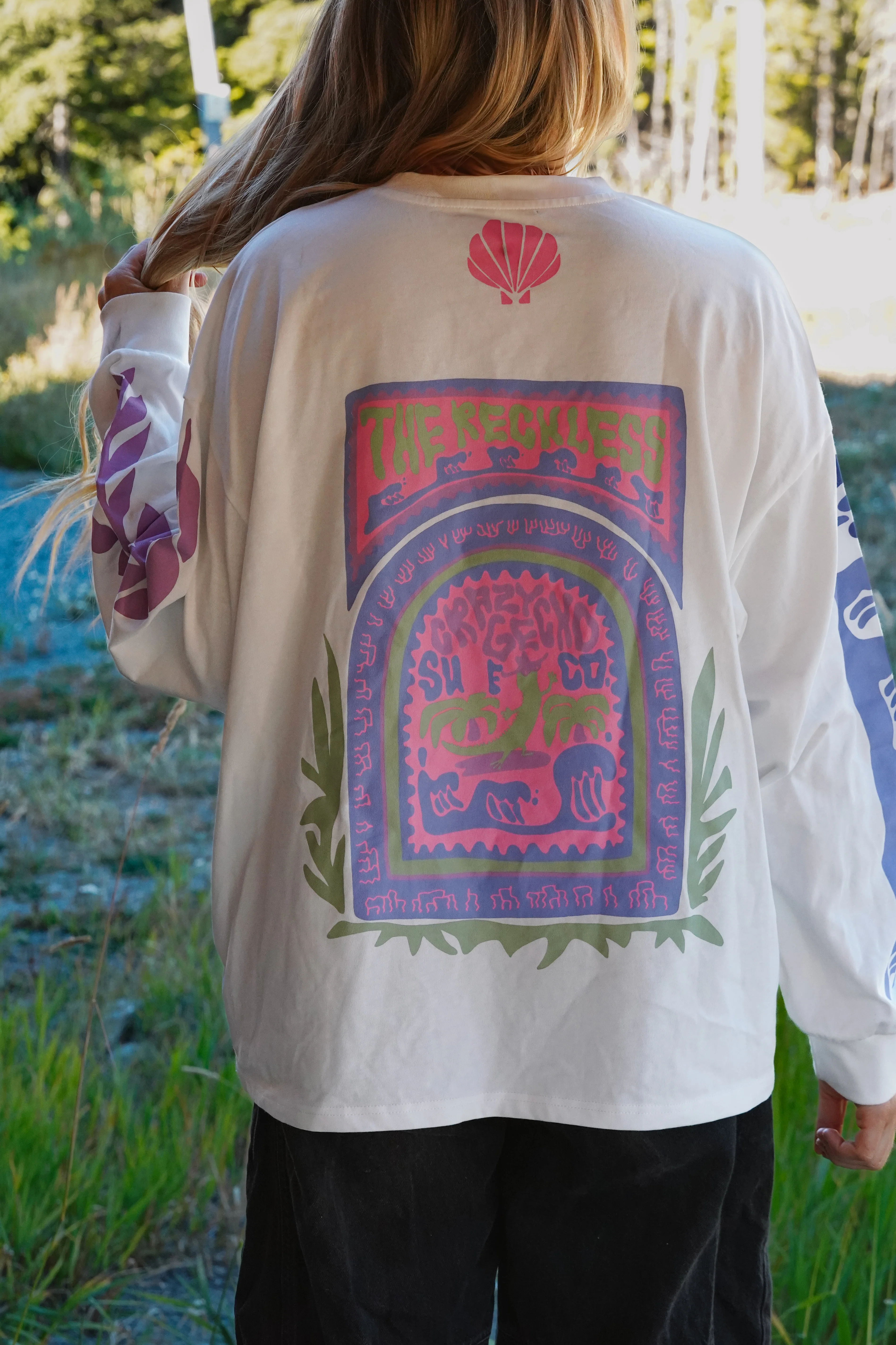 Gecko Surf Co Oversized Long Sleeve - Image 3