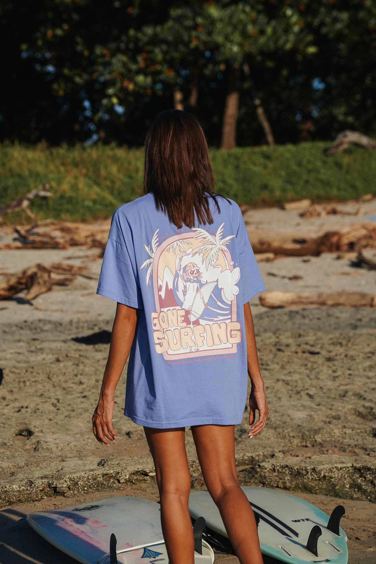 Gone Surfing Oversized Tee - Image 4