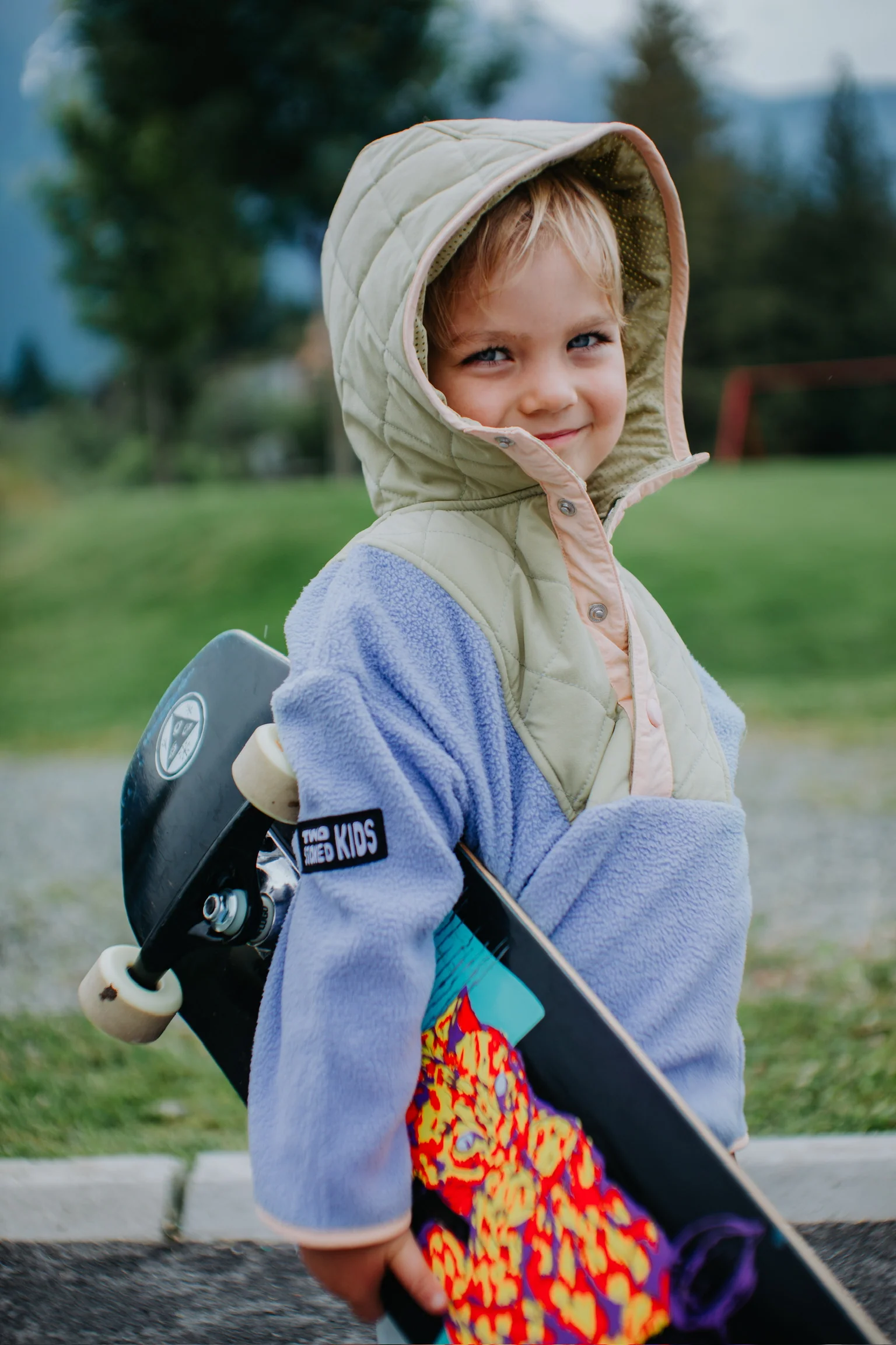Hillside Kids Pullover Jacket - Image 3