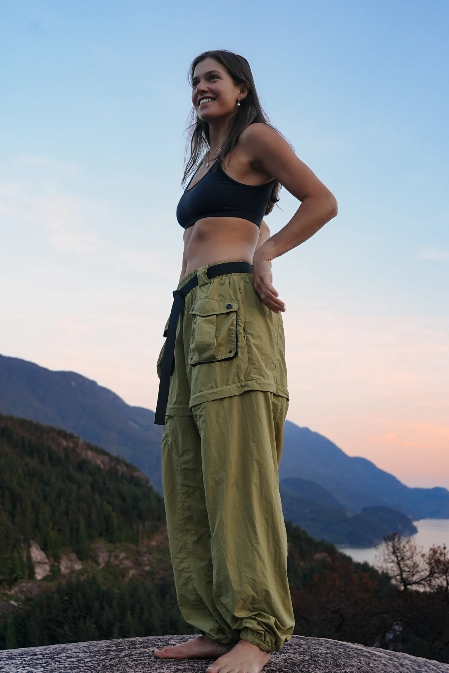 Khaki Zip-Off Pants - Image 2