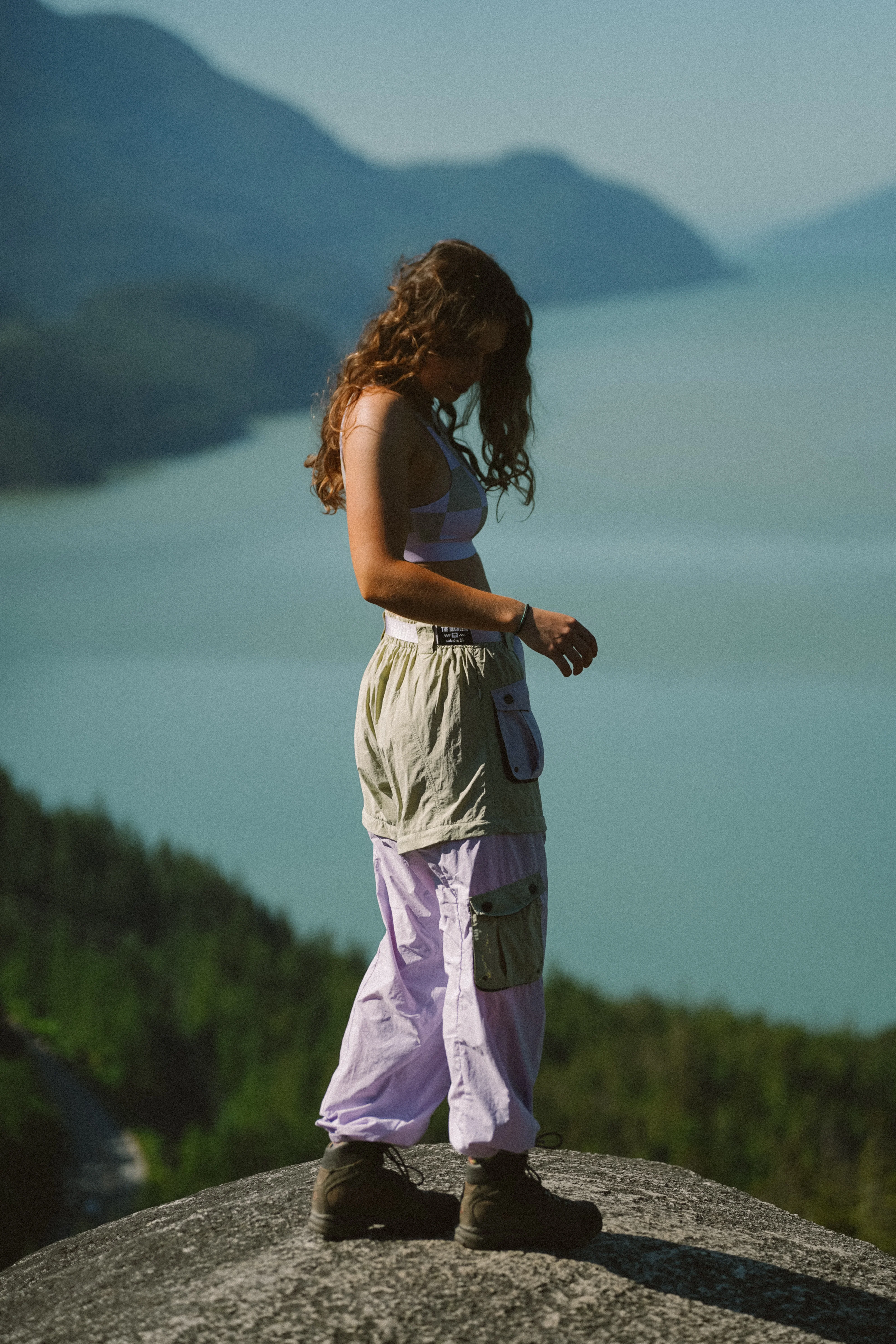 Lavender Sage Zip-Off Pant