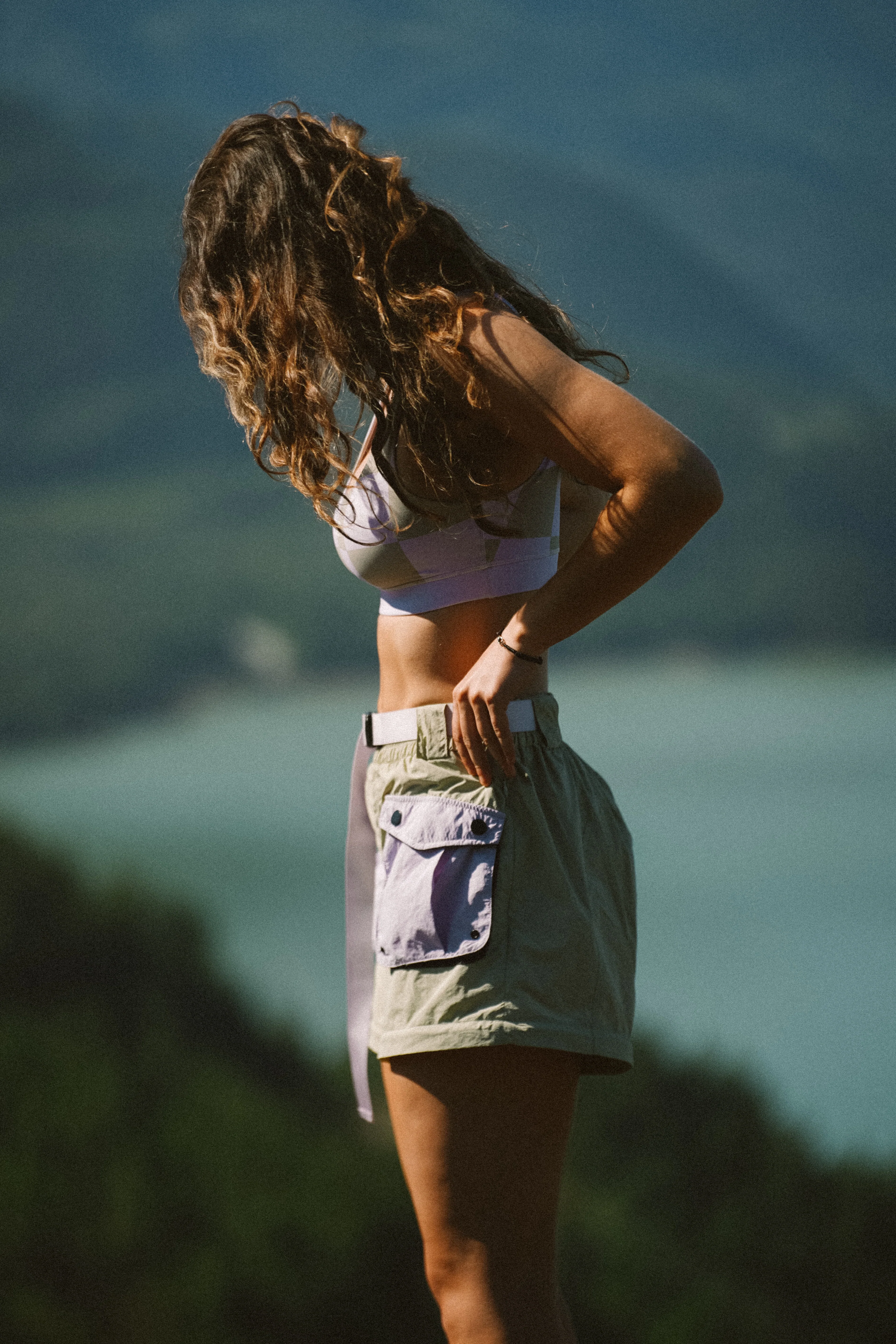 Lavender Sage Zip-Off Pant - Image 3