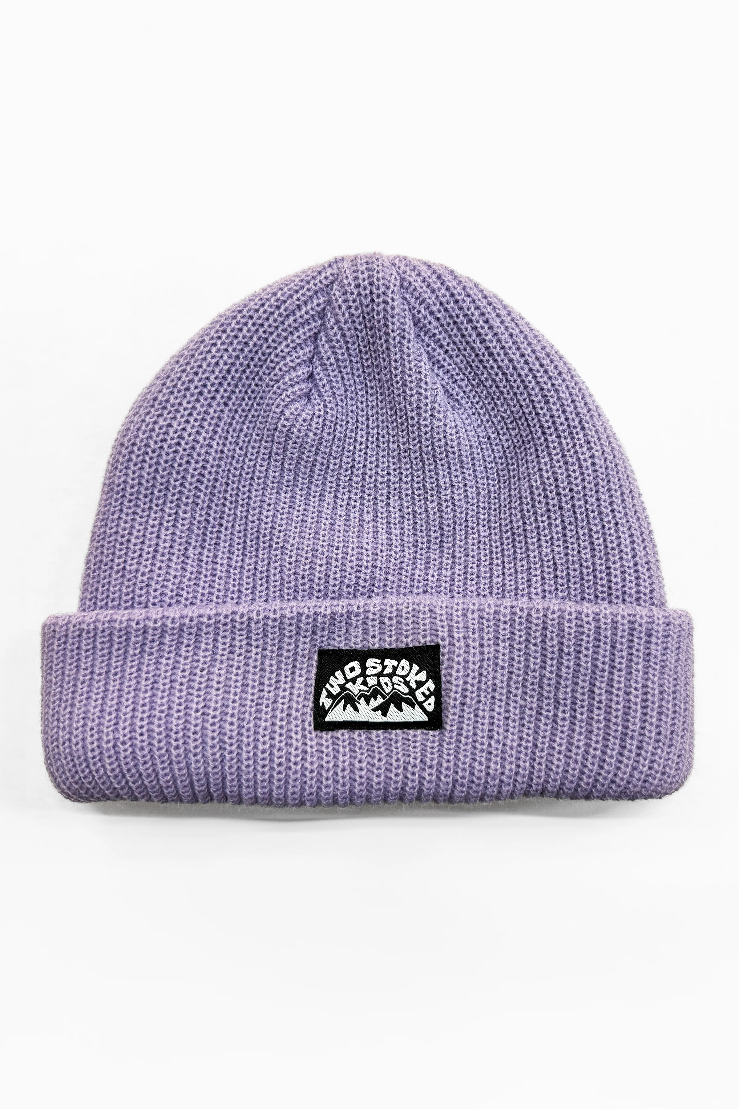 Lilac Basic Kids Beanie - Image 2