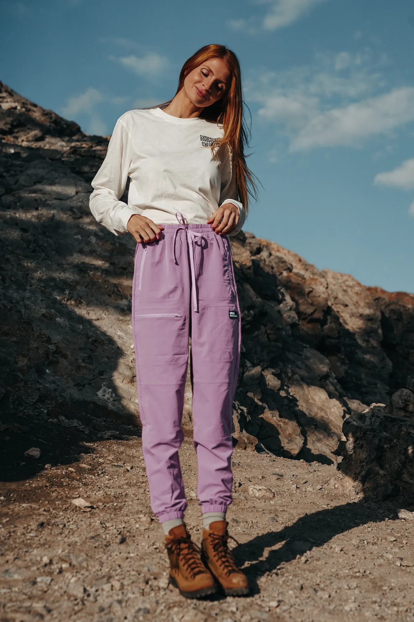 Lilac Hiking Pants