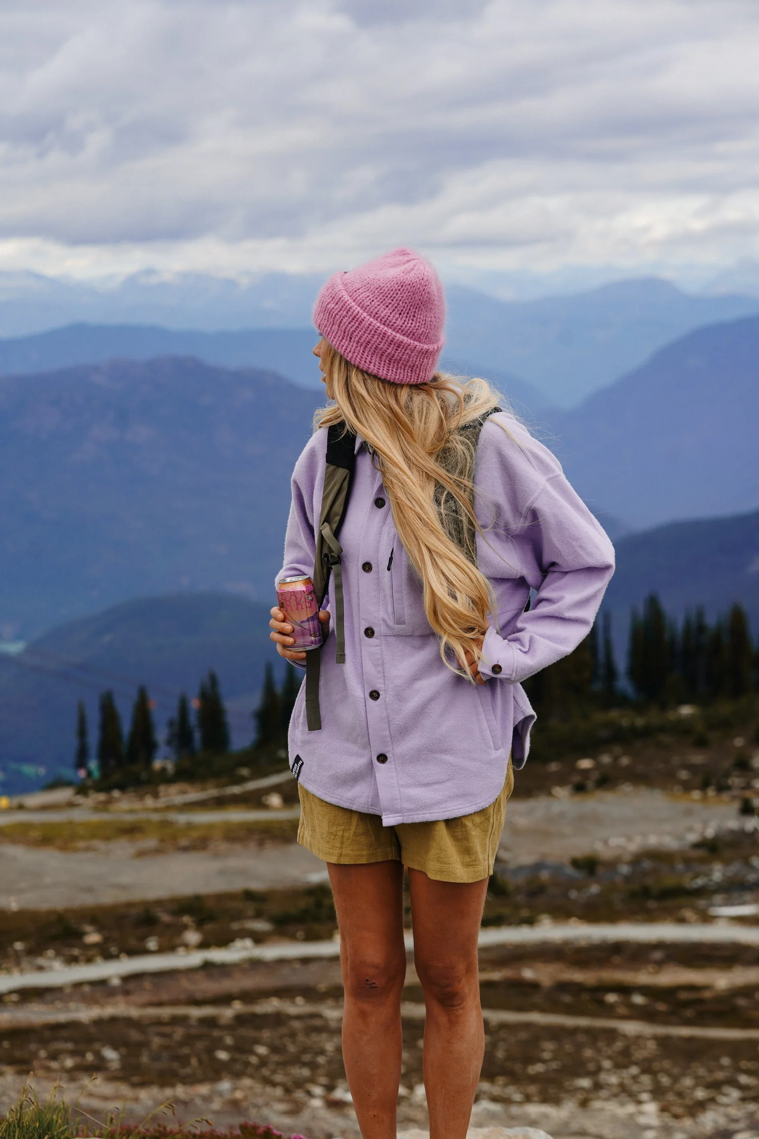 Lilac Shacket