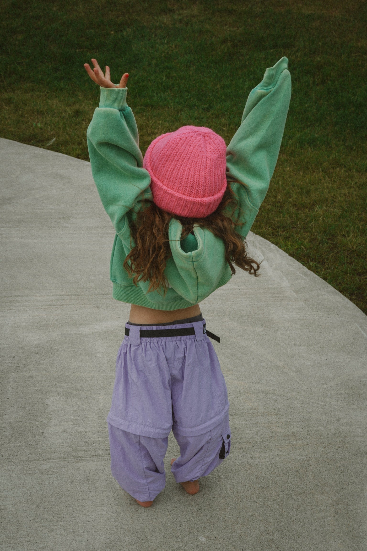 Lilac Kids Zip-Off Pants - Image 3