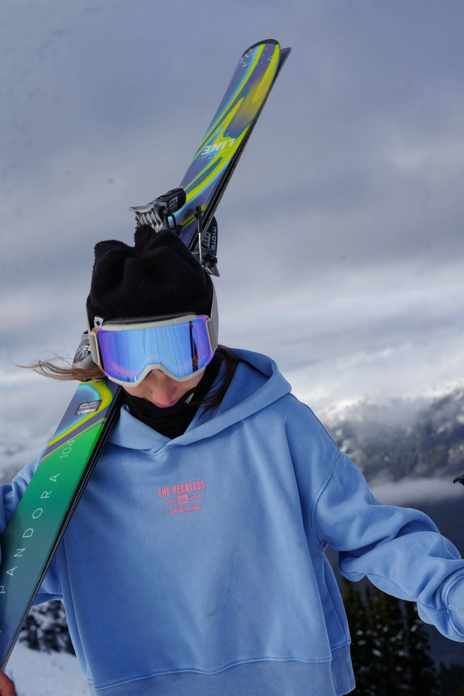 No Bad Days Cropped Hoodie - Image 3