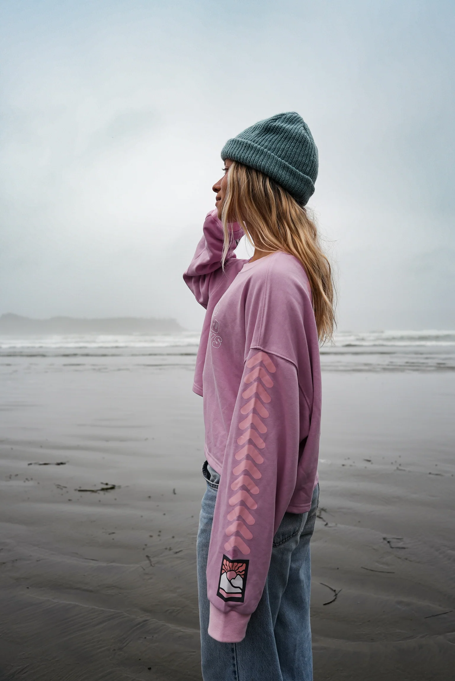 No Bad Days Cropped Long Sleeve - Image 3