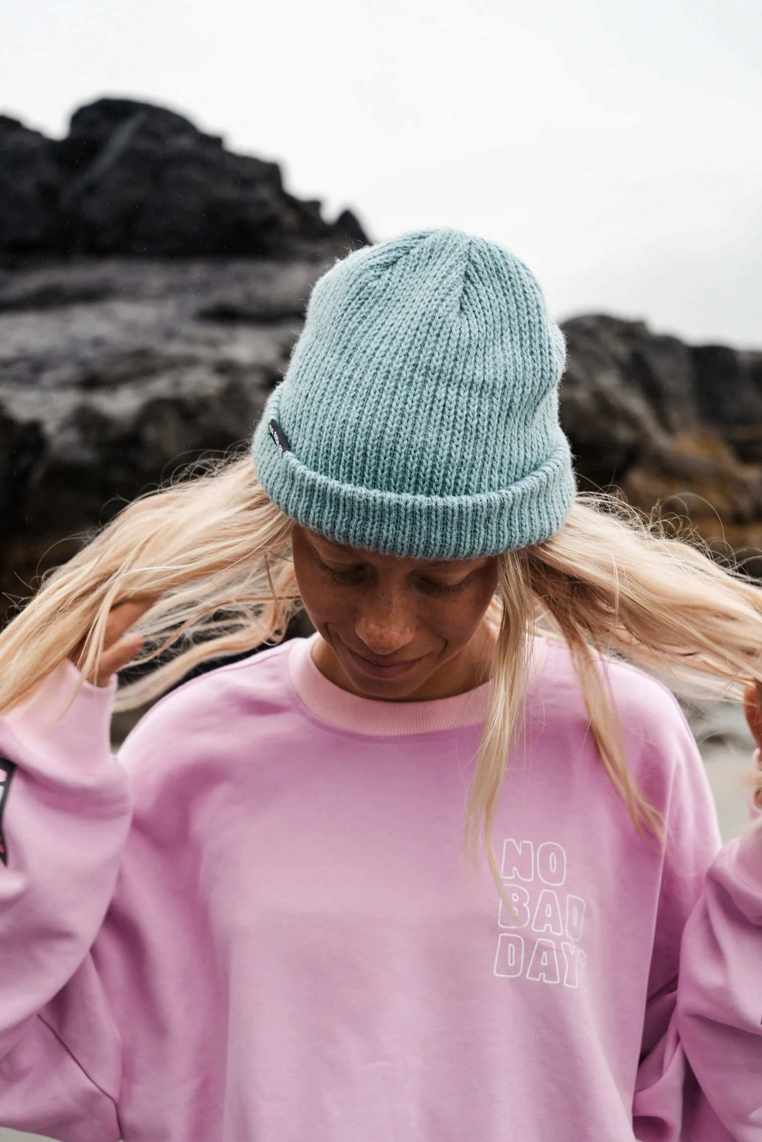 No Bad Days Cropped Long Sleeve - Image 4