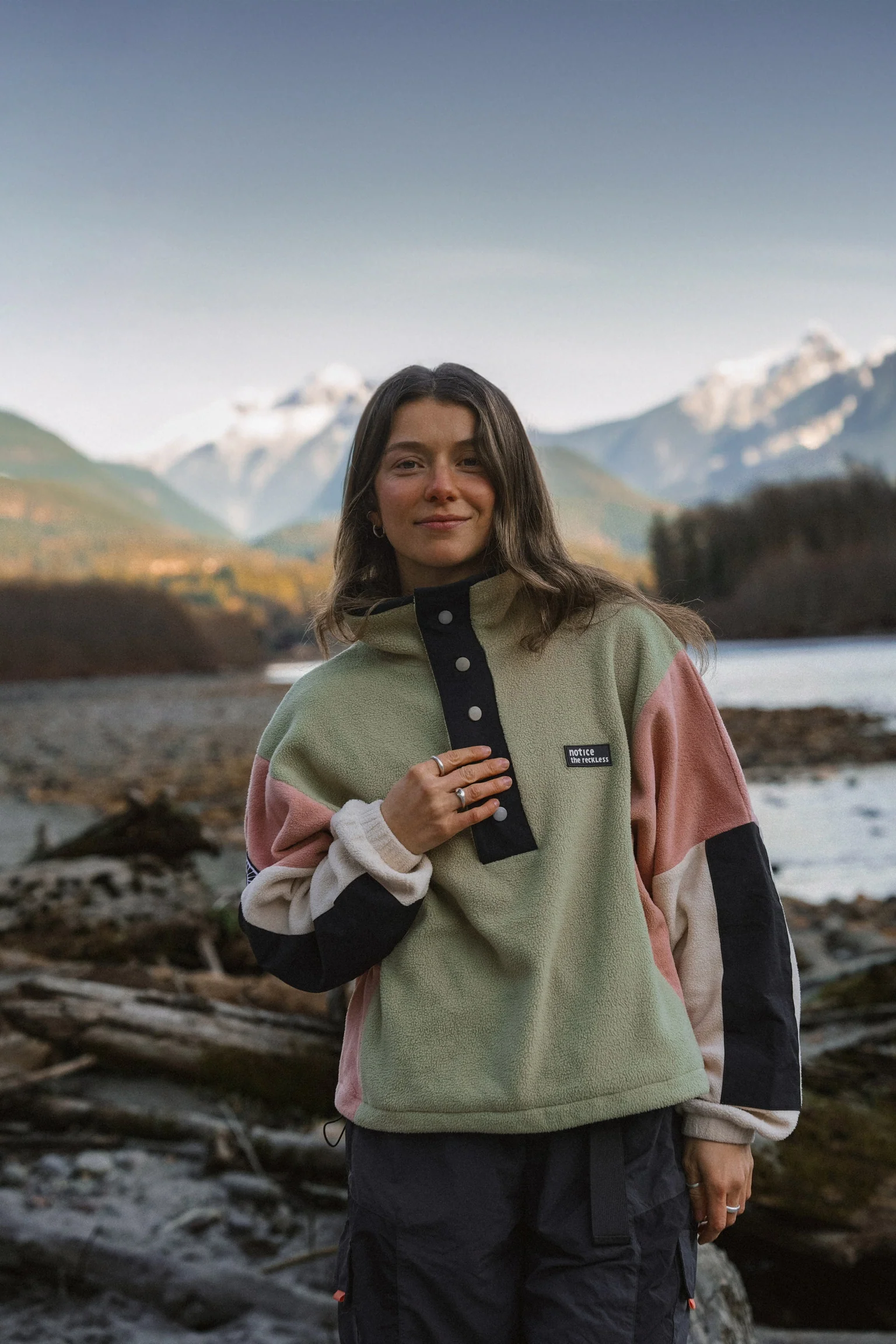 Panorama Cropped Fleece - Image 3
