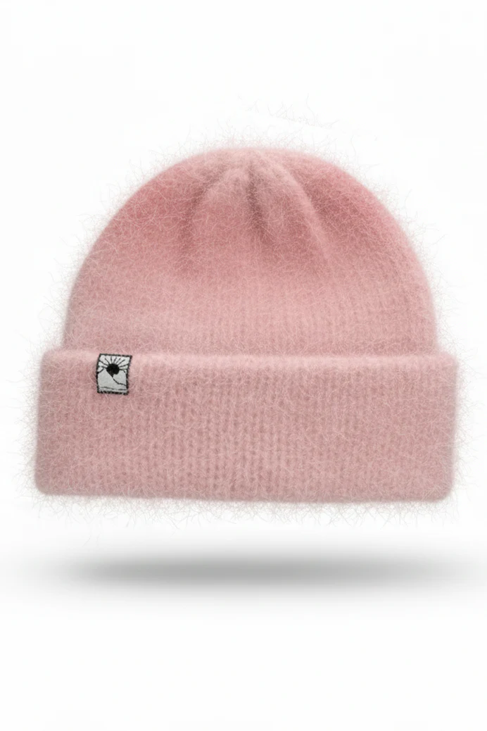 Pink Haze Mohair Beanie (B2B)