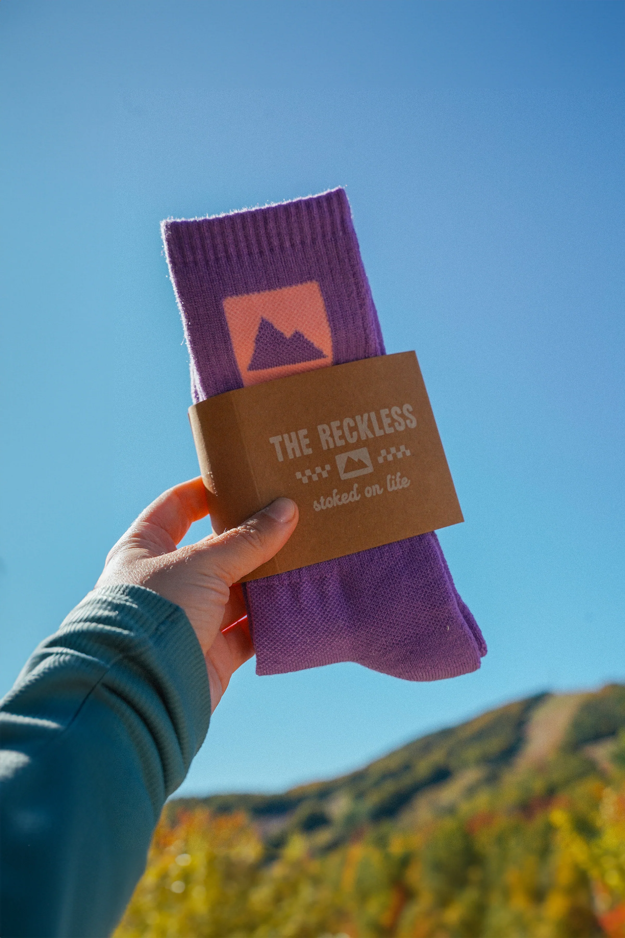 Purple Warm Socks - Image 2