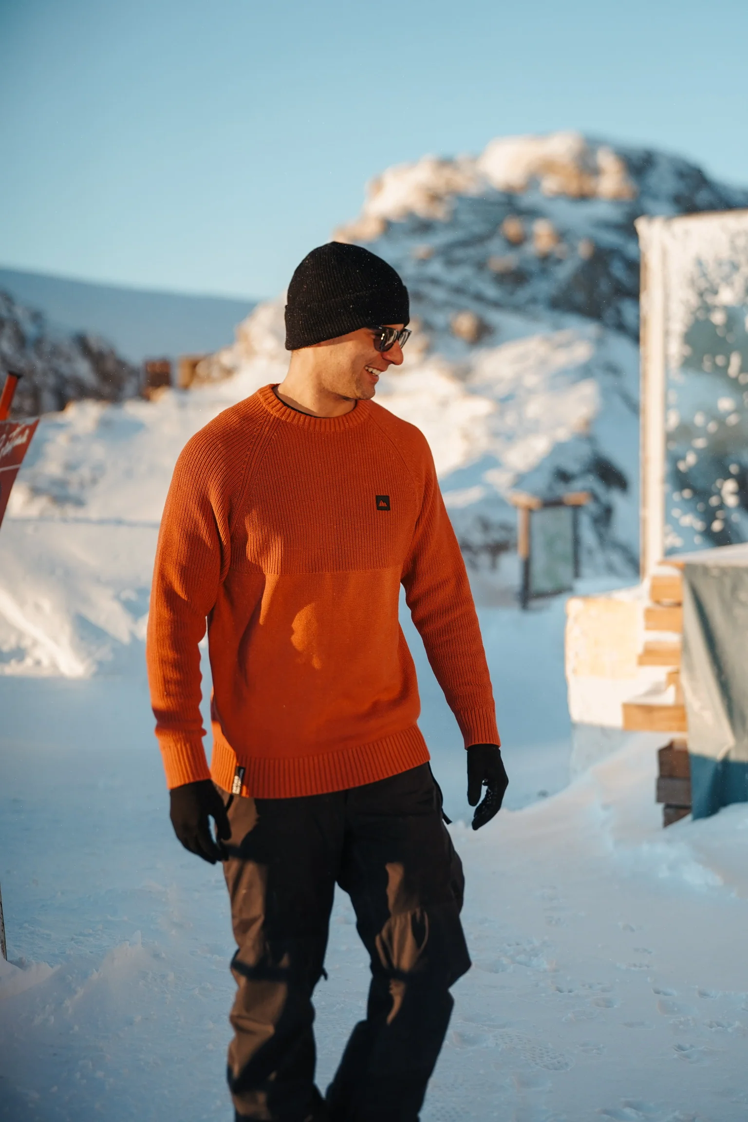 Rust Men's Sweater