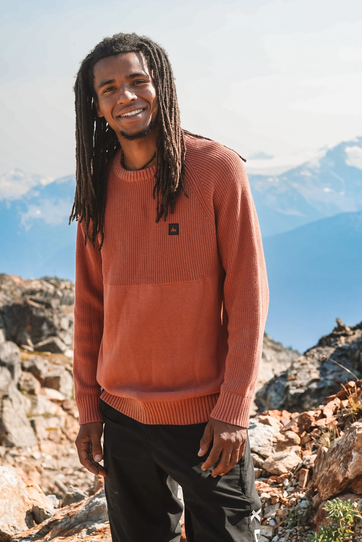Rust Men's Sweater - Image 3