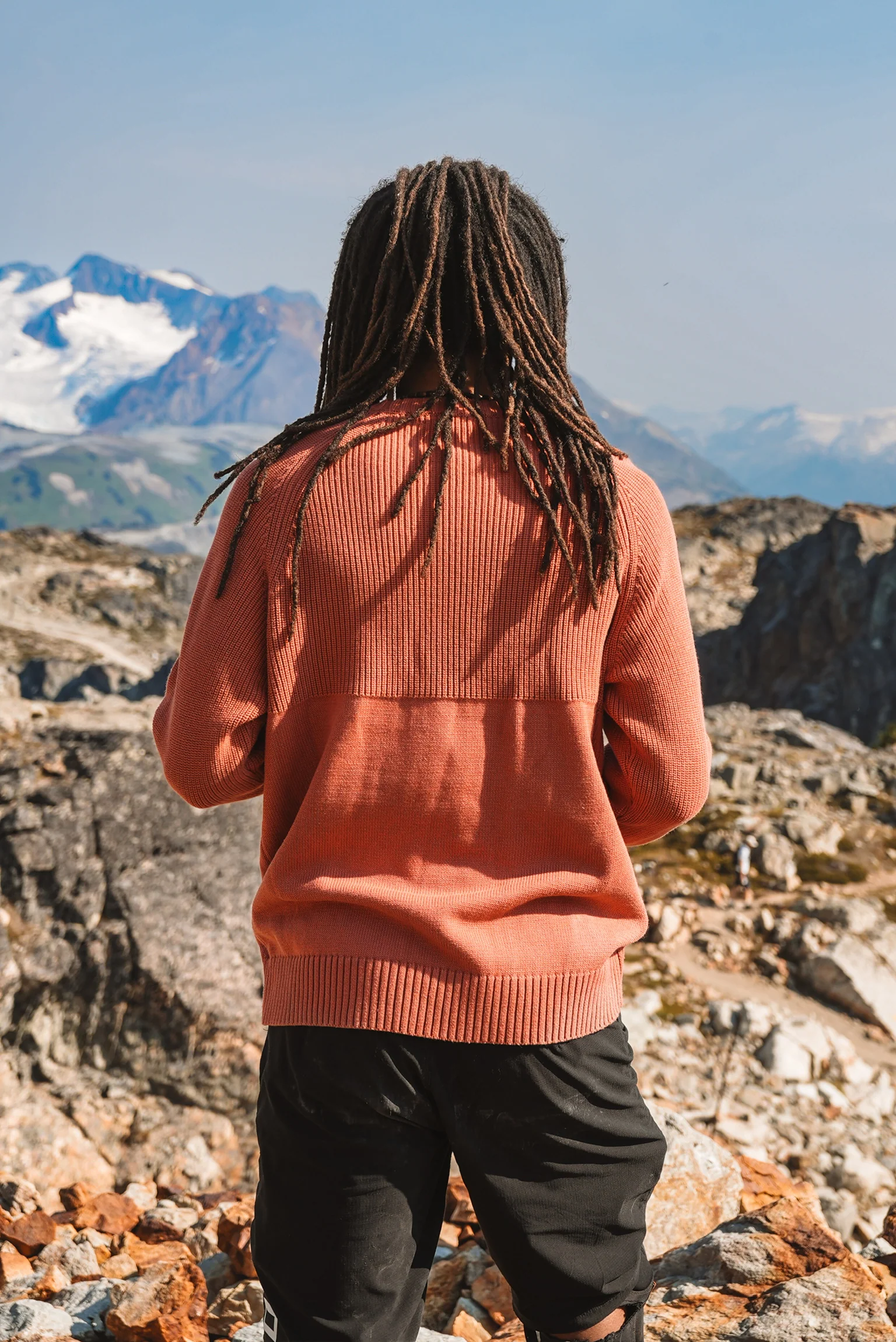 Rust Men's Sweater - Image 4