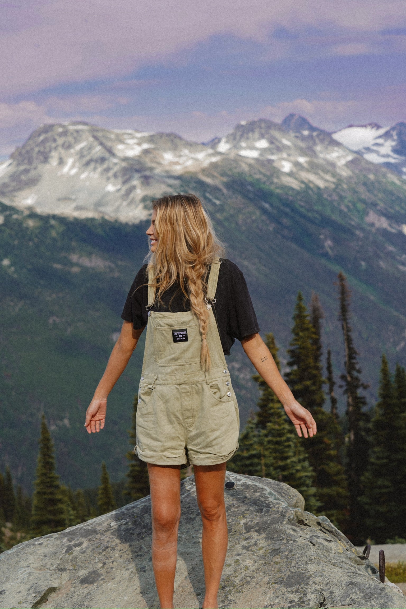 Sage Short Overalls - Image 3