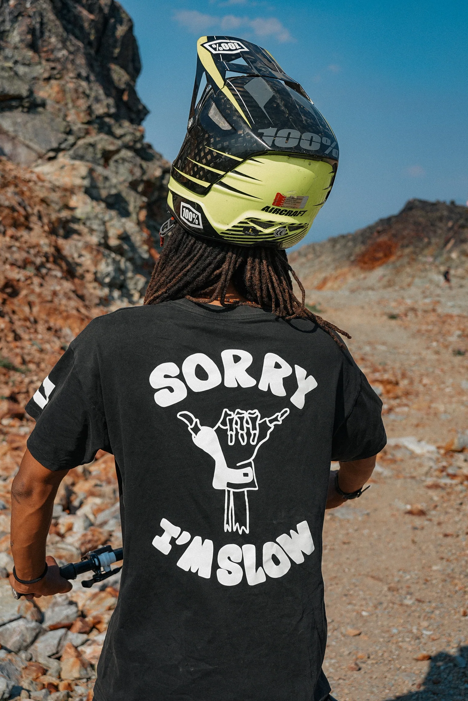 Sorry I'm Slow Oversized Tee (B2B) - Image 2