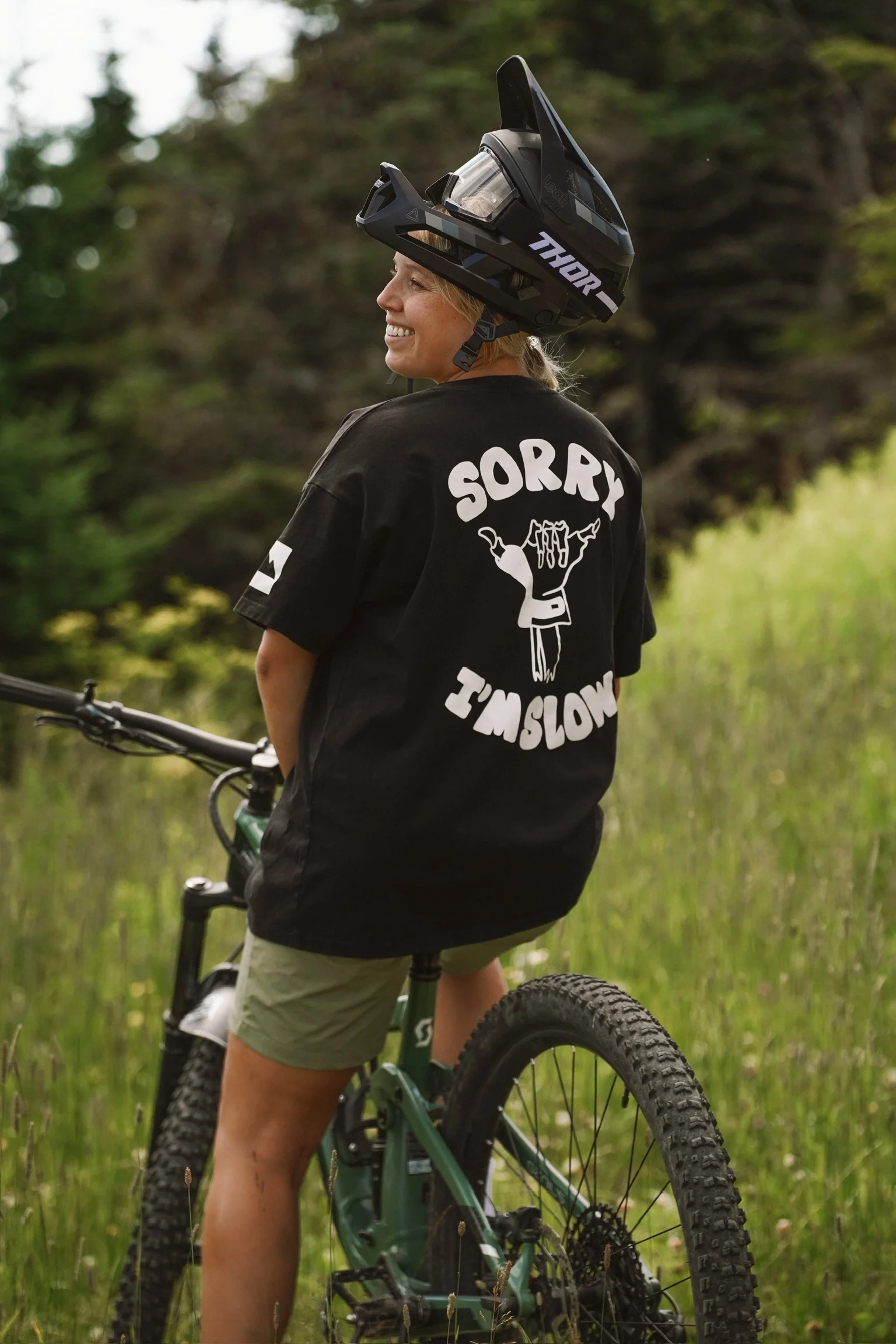 Sorry I'm Slow Oversized Tee (B2B) - Image 4