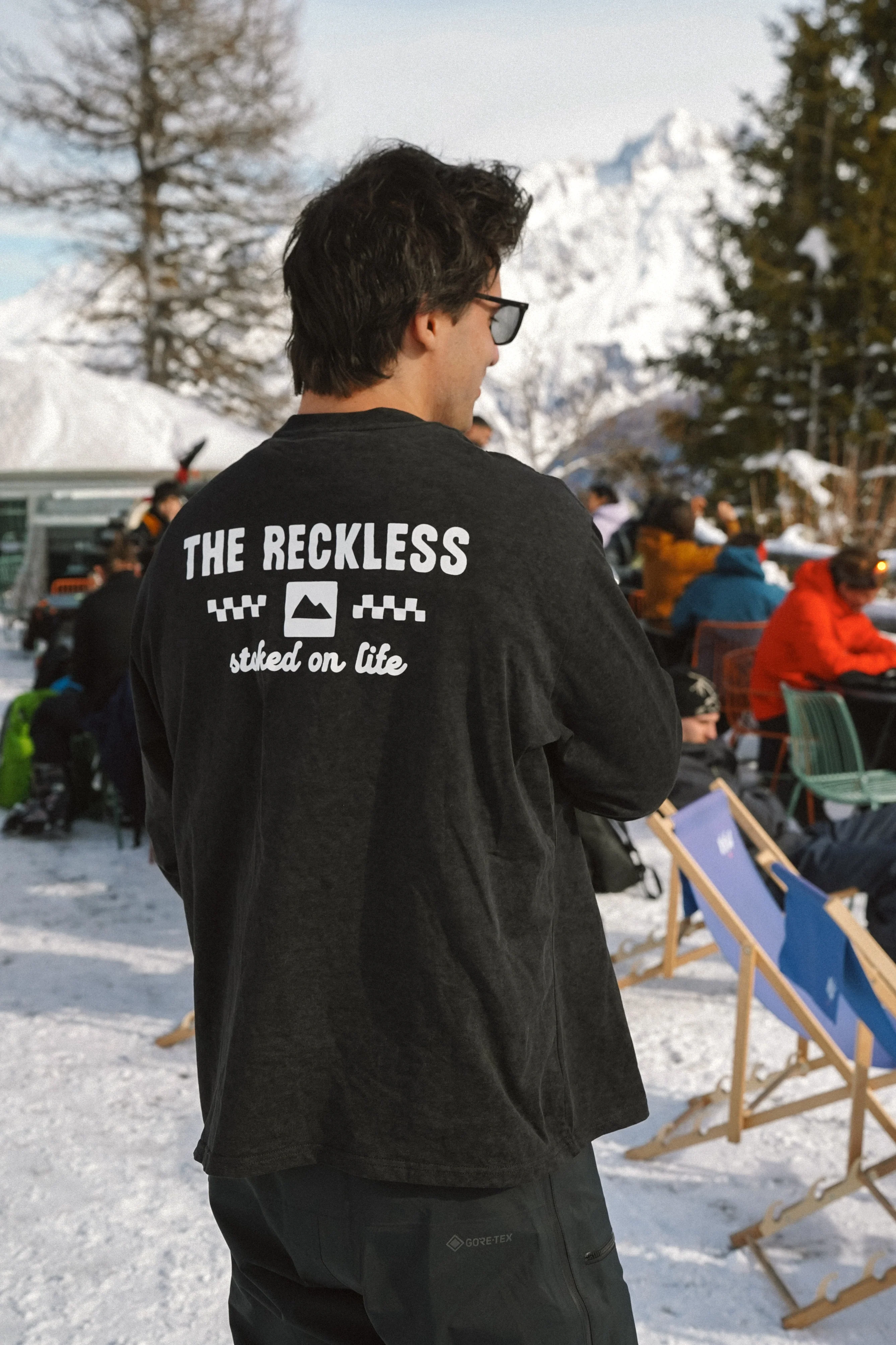 Stay Stoked Black Long Sleeve