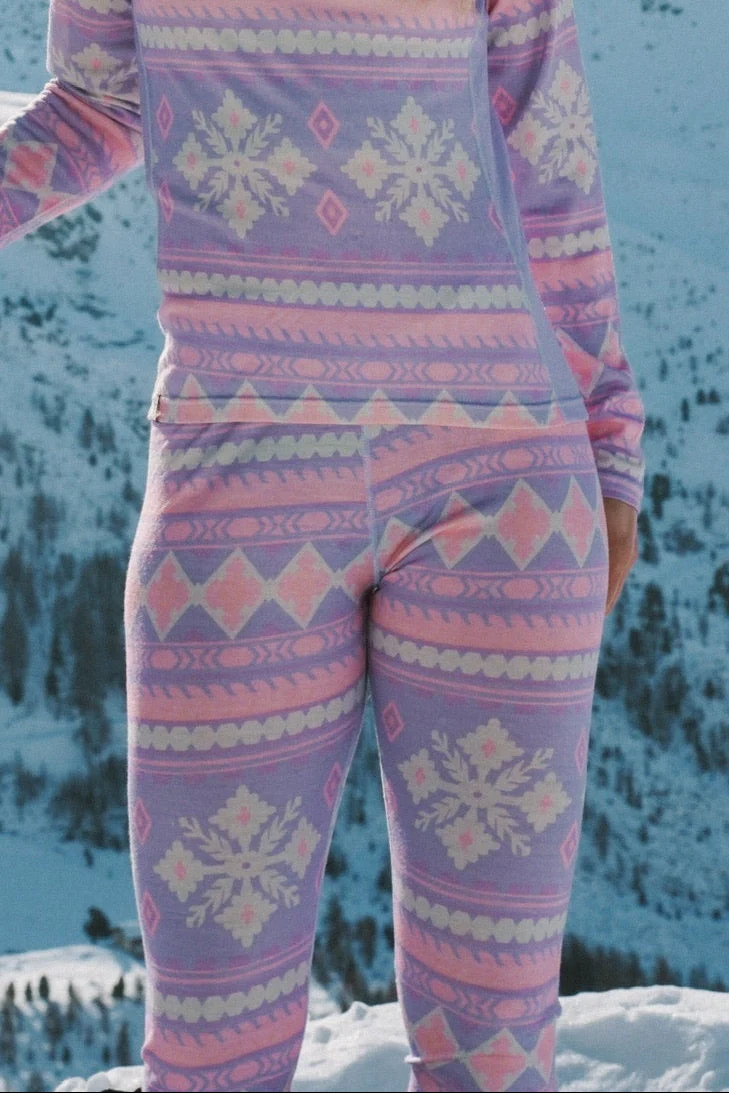 Winter Bloom Merino Base Layer - Bottom (B2B)