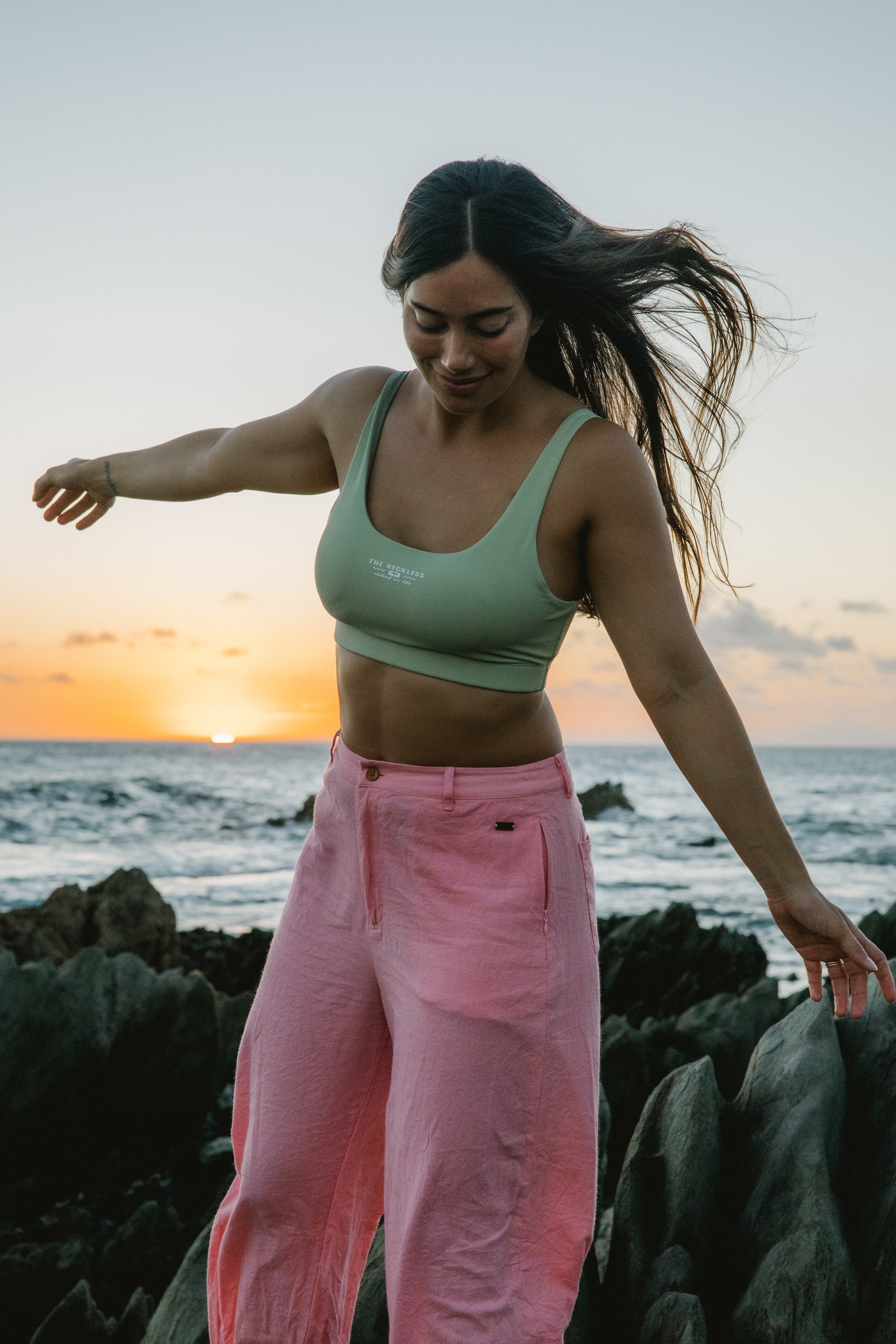 Zia's Pink Beach Pants - Image 2